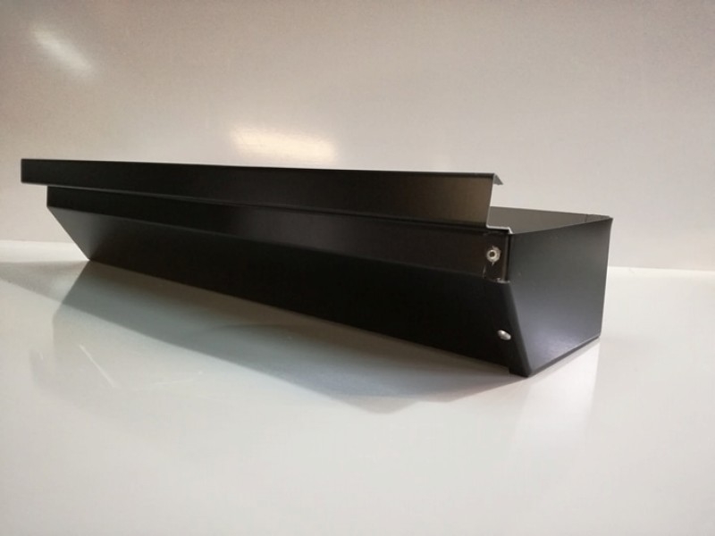 Canaleta tipo americana Color · Zinguería los Alemanes - Empresa